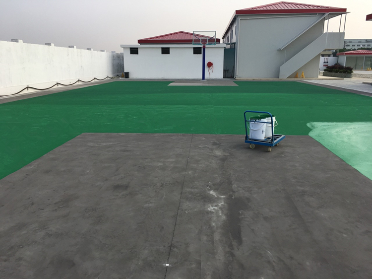 廊坊球场翻新改造施工